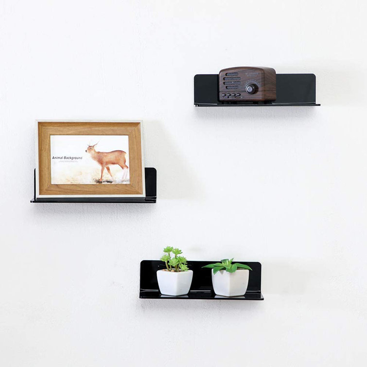 Latitude Run® 4 Piece Acrylic Floating Shelf Wayfair